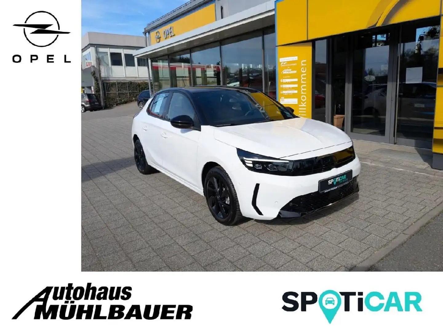 Opel Corsa F 1.2 GS **IntelliLux*Rückfahrkamera** Weiß - 1