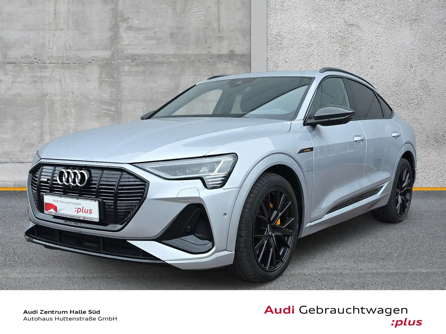 Audi e-tron Sportback 50 qu S line MATRIX AIR PANO AHK Silber - 1