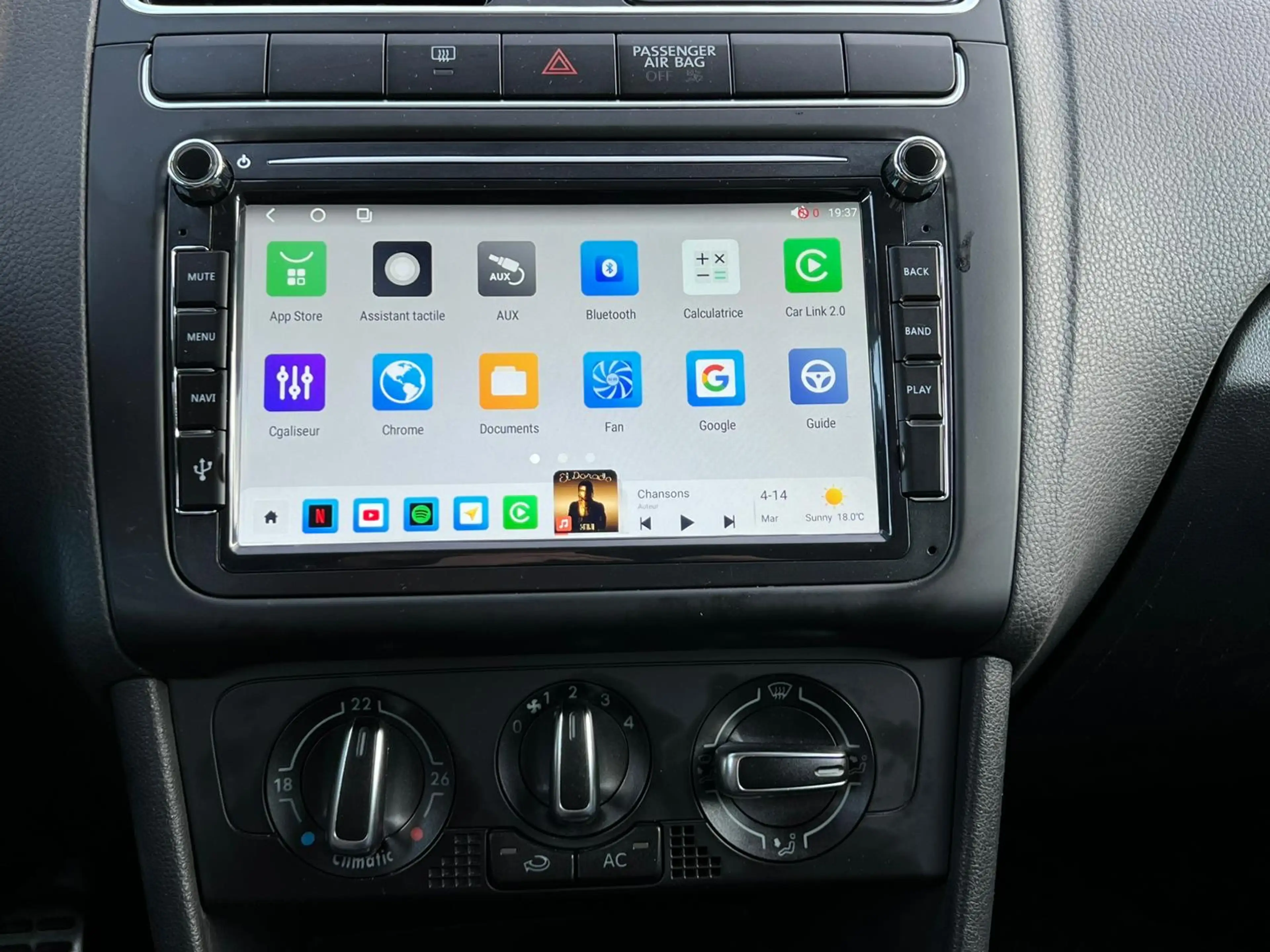 Volkswagen Polo Cross Crosspolo 1.2i GARANTI ECRAN CARPLAY — photo 12