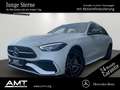 Mercedes-Benz C 300 C 300 e T + EQ Hybrid AMG/AHK/PANO/HUP/360° Navi Weiß - thumbnail 1
