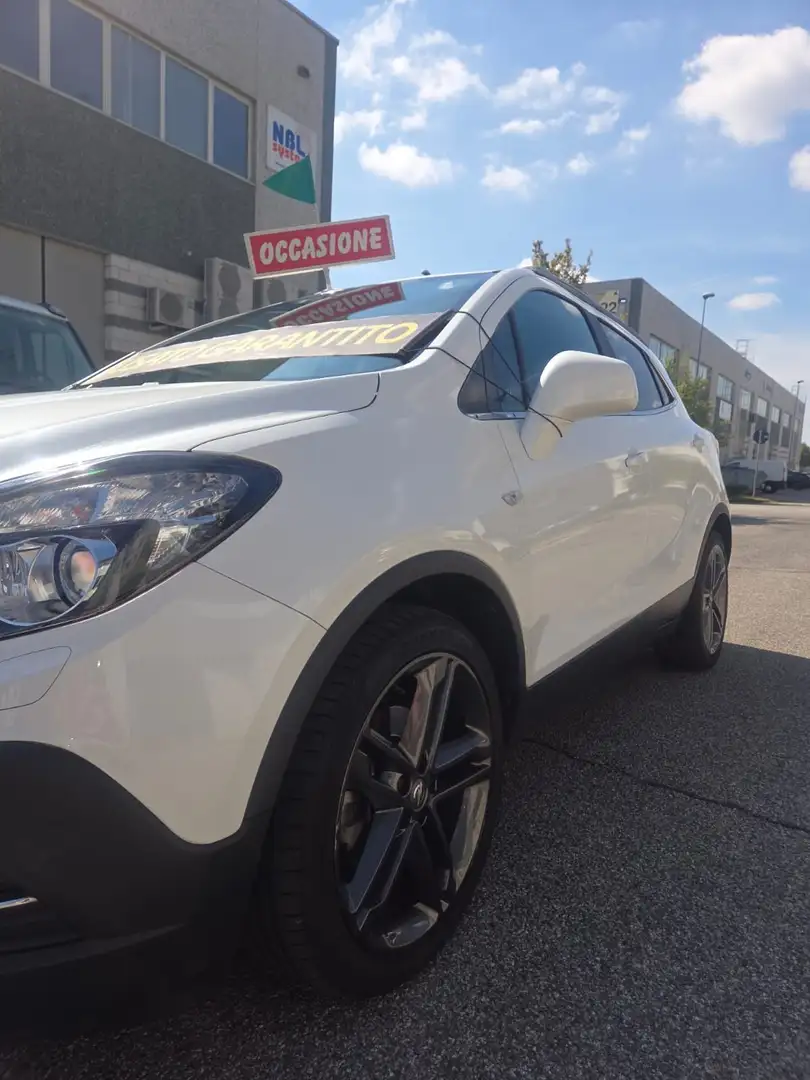 Opel Mokka Mokka I 1.7 cdti Cosmo 4x2 130cv auto Weiß - 2