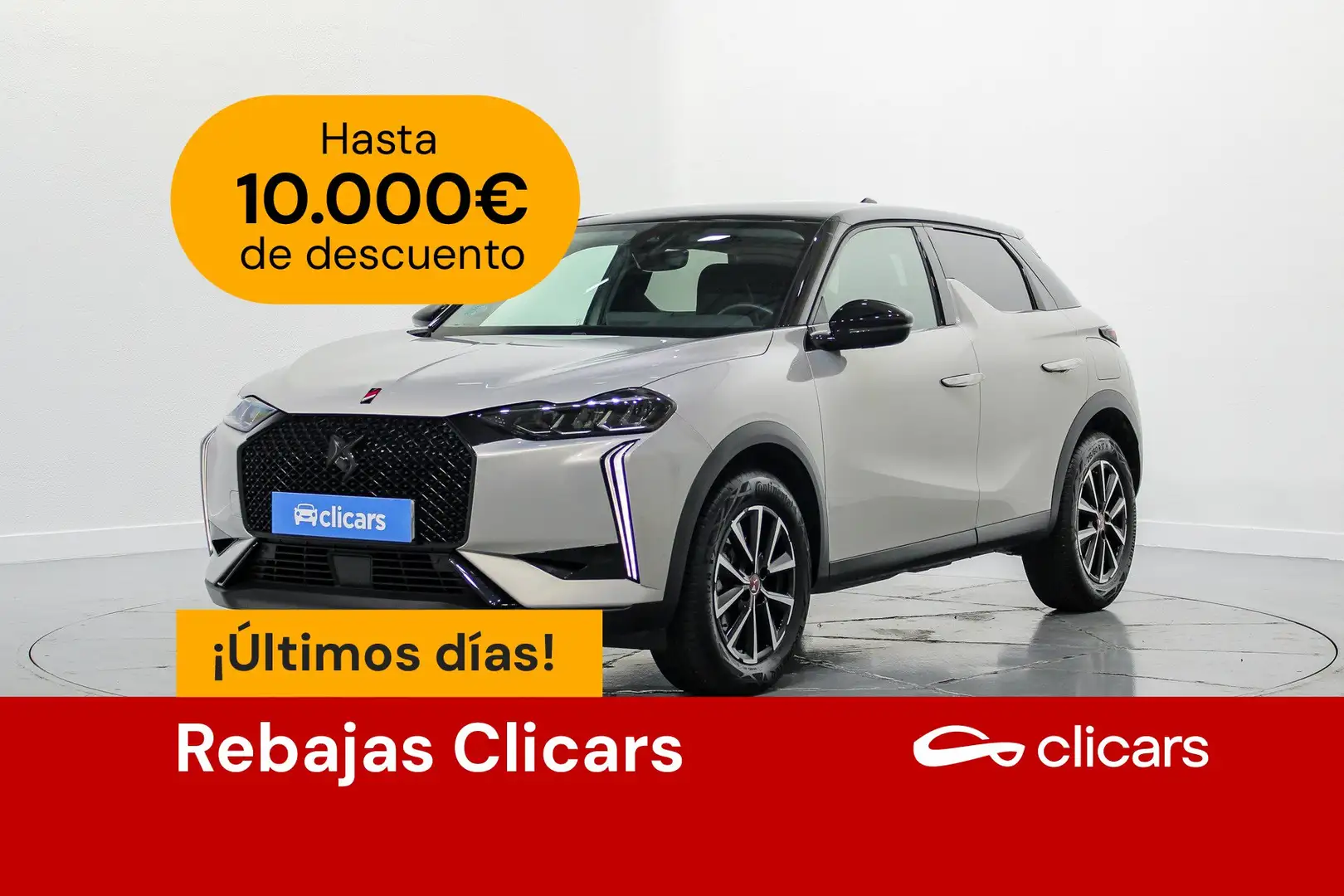 DS Automobiles DS 3 Crossback BlueHDi Performance Line 130 Aut. Argent - 1