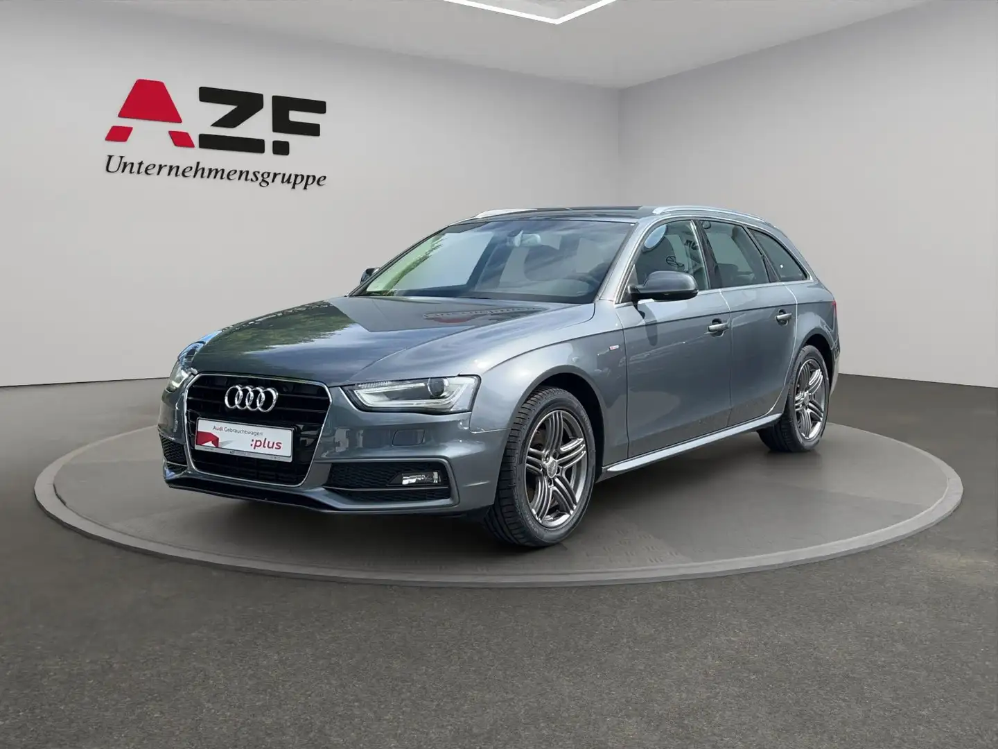 Audi A4 1.8 TFSI Multitronic S line NAVI+XENON+ Szary - 2