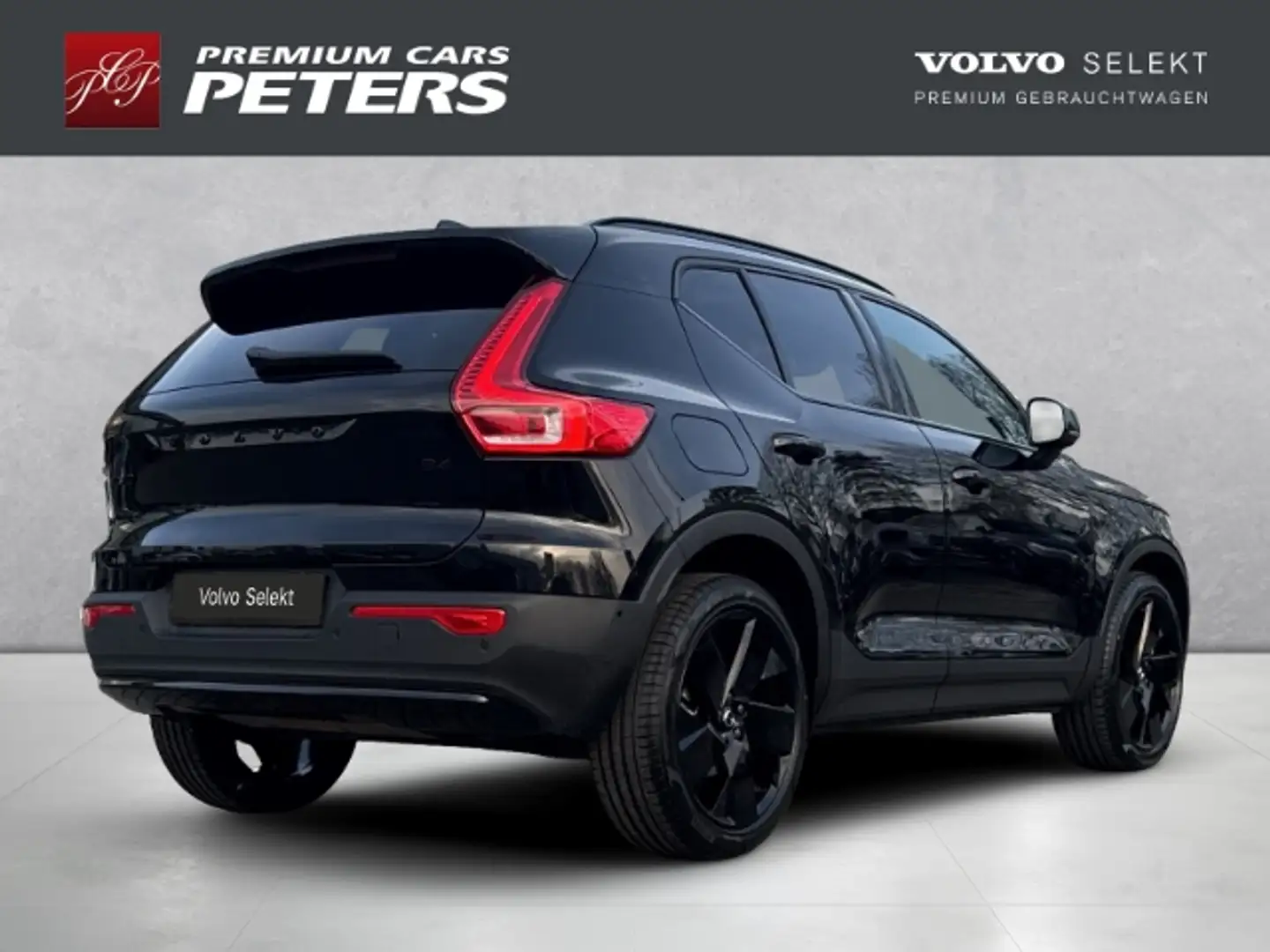 Volvo XC40 Black Edition Plus  B4 20''LM Pano LED DAB ACC BLI Schwarz - 2