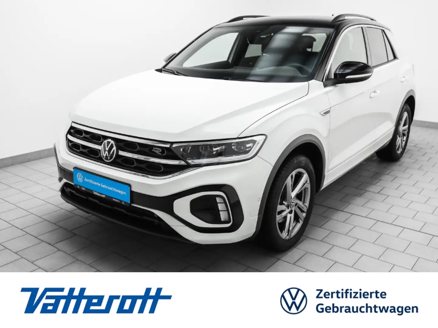 Volkswagen T-Roc 1.5 TSI R line Navi LED-Plus ACC Weiß - 1