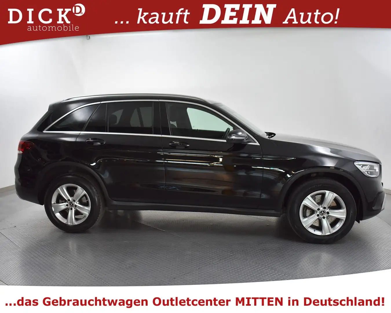 Mercedes-Benz GLC 300 e 4Mat 9G NAVI+LED+STNDHZ+KAMER+ACC+AHK+ Чорний - 2