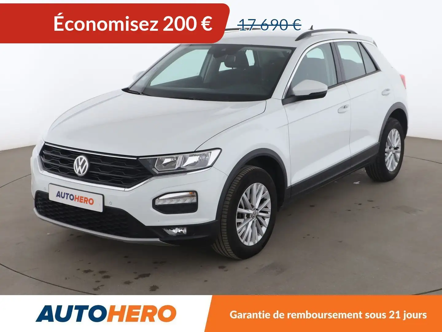 Volkswagen T-Roc 1.5 TSI EVO Lounge Blanc - 1