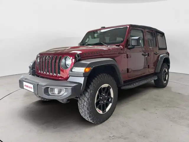 Jeep Wrangler Unlimited 2.0 turbo Rubicon Benzina | COLORAZIONE SNAZZBERRY