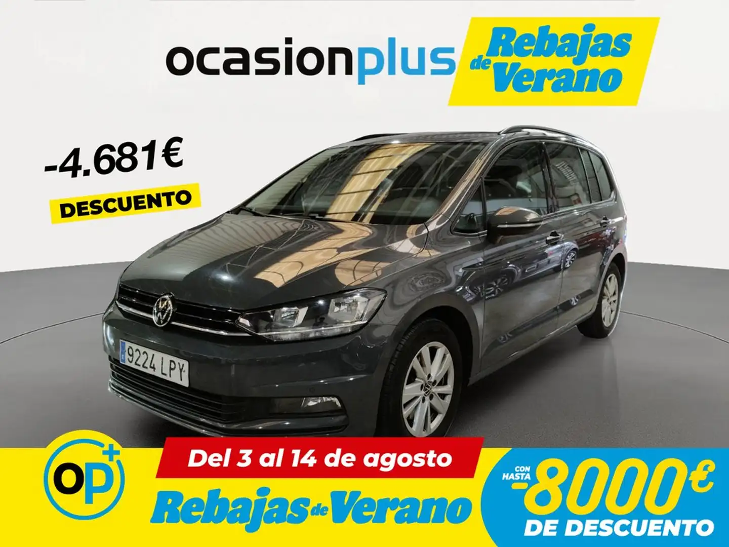 Volkswagen Touran 1.5 TSI EVO Business DSG7 110kW Gris - 1