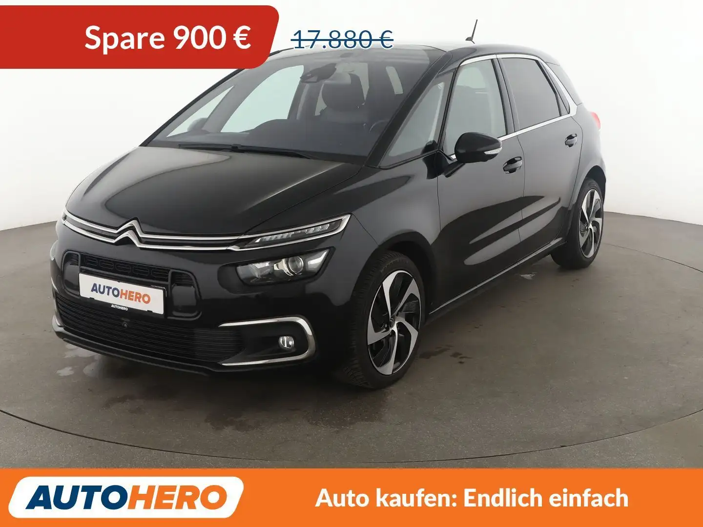 Citroen C4 SpaceTourer 2.0 Blue-HDi Shine Aut.*ACC*NAVI*PDC*SHZ* Negru - 1