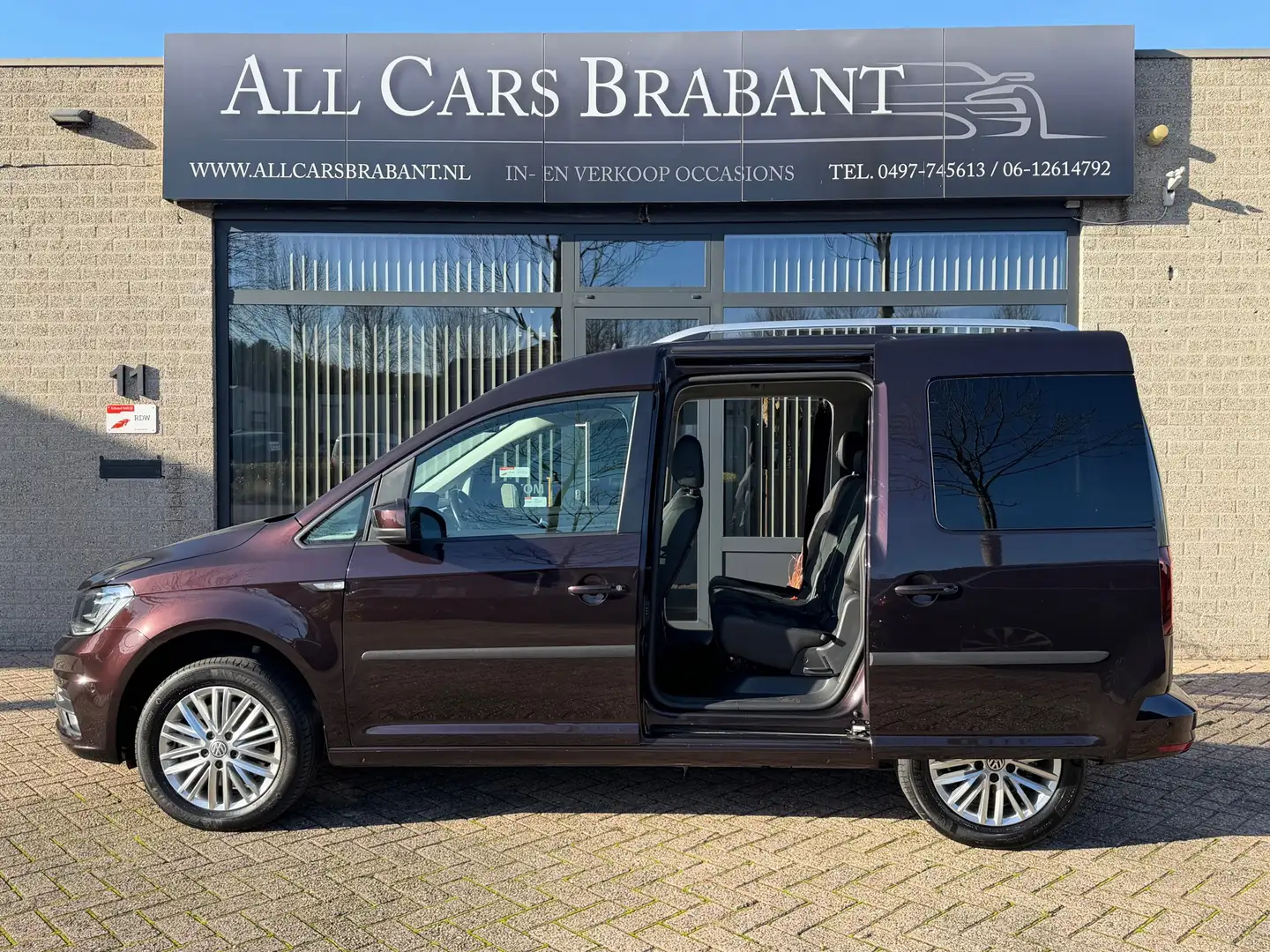 Volkswagen Caddy 1.4 TSI Combi Highline / alle optie's / 1e eigenaa Noir - 2