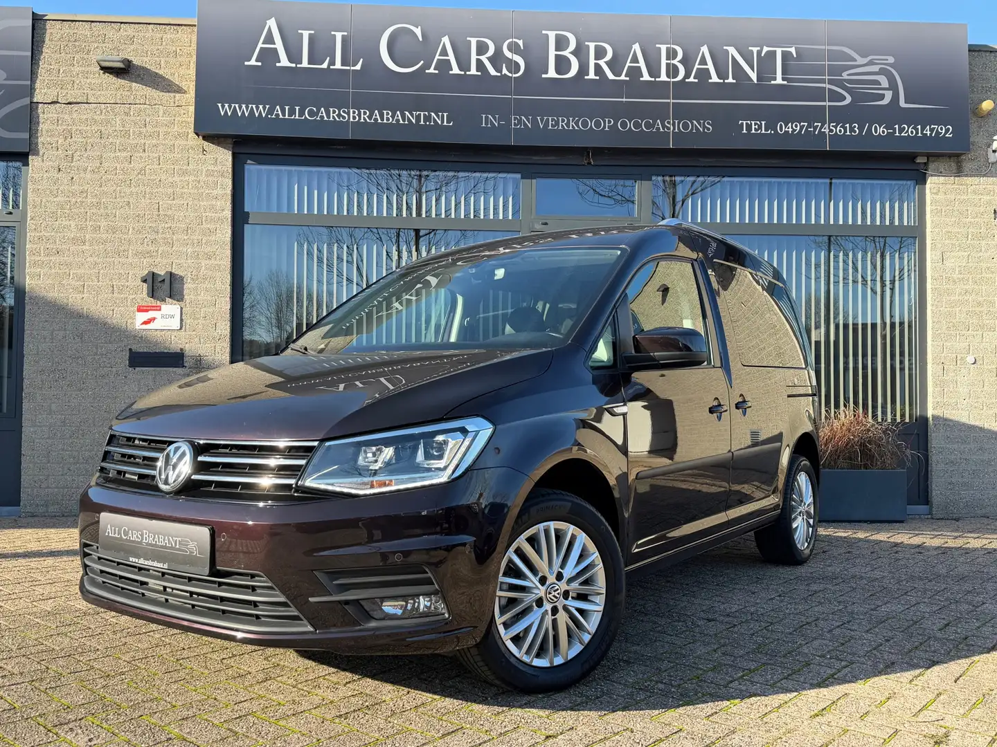 Volkswagen Caddy 1.4 TSI Combi Highline / alle optie's / 1e eigenaa Noir - 1
