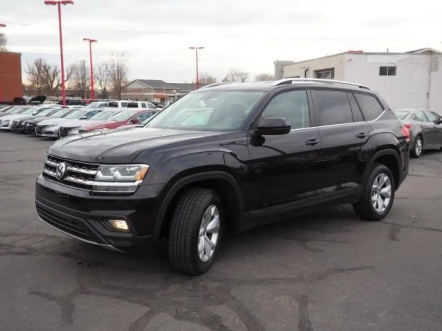 Volkswagen Atlas 3.6L V6 4 Motion SE Negro - 1