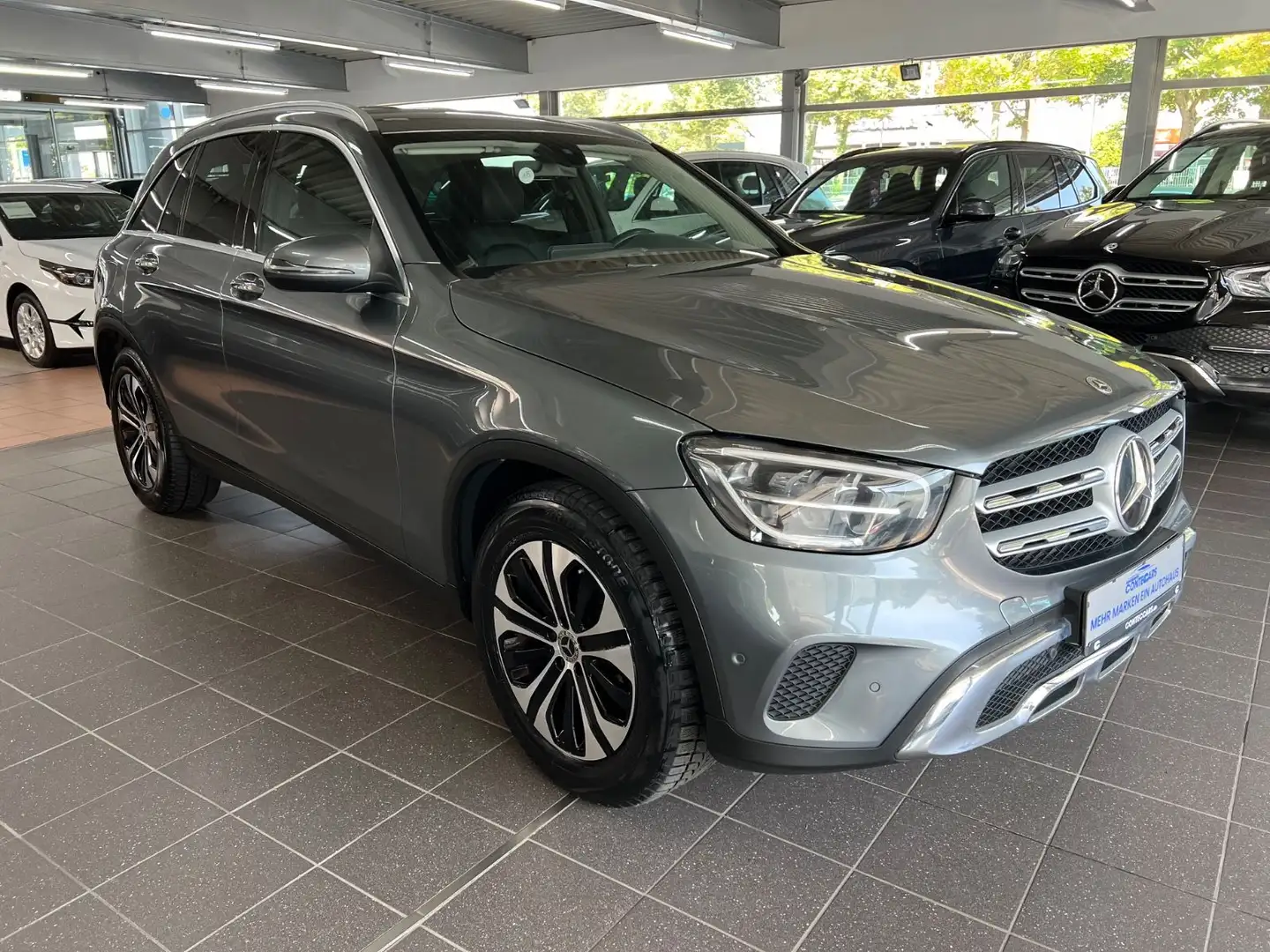 Mercedes-Benz GLC 200 GLC 200d VC+Voll-Leder+LED+e-klappe+AHK uvm. Gris - 2