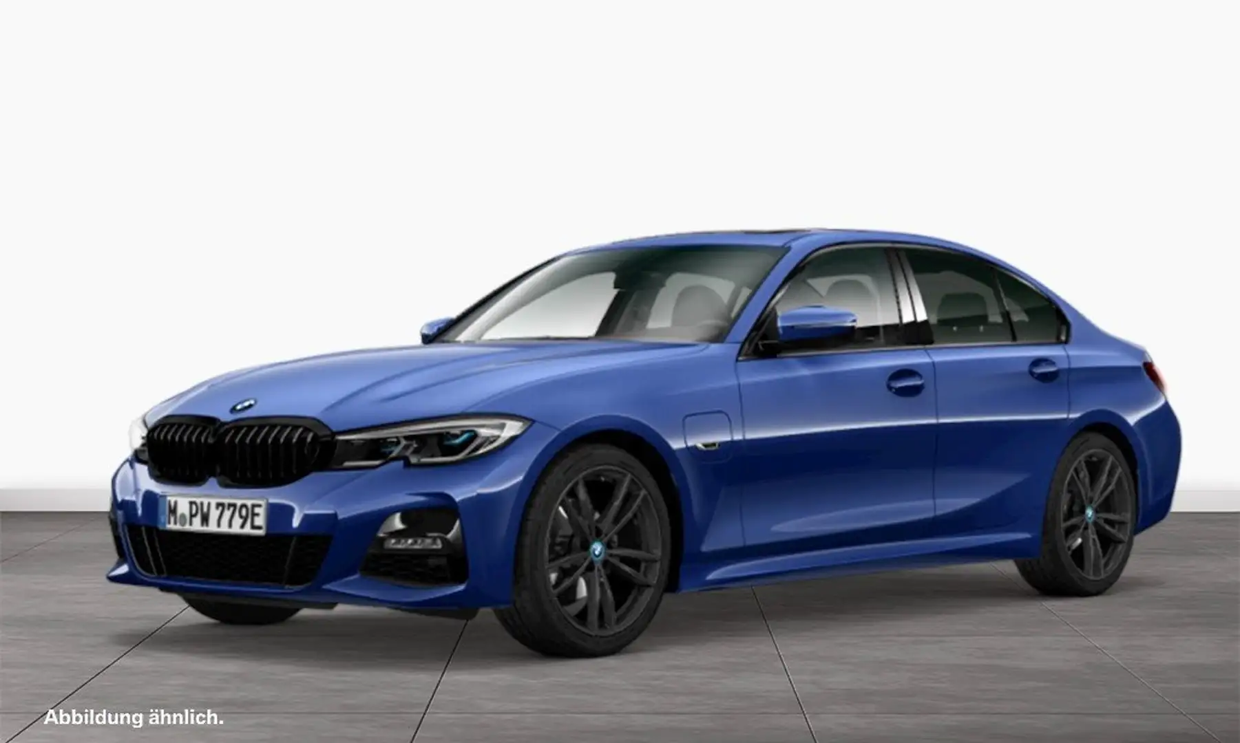 BMW 330 e Limousine M Sport HiFi DAB WLAN GSD Shz Blau - 1