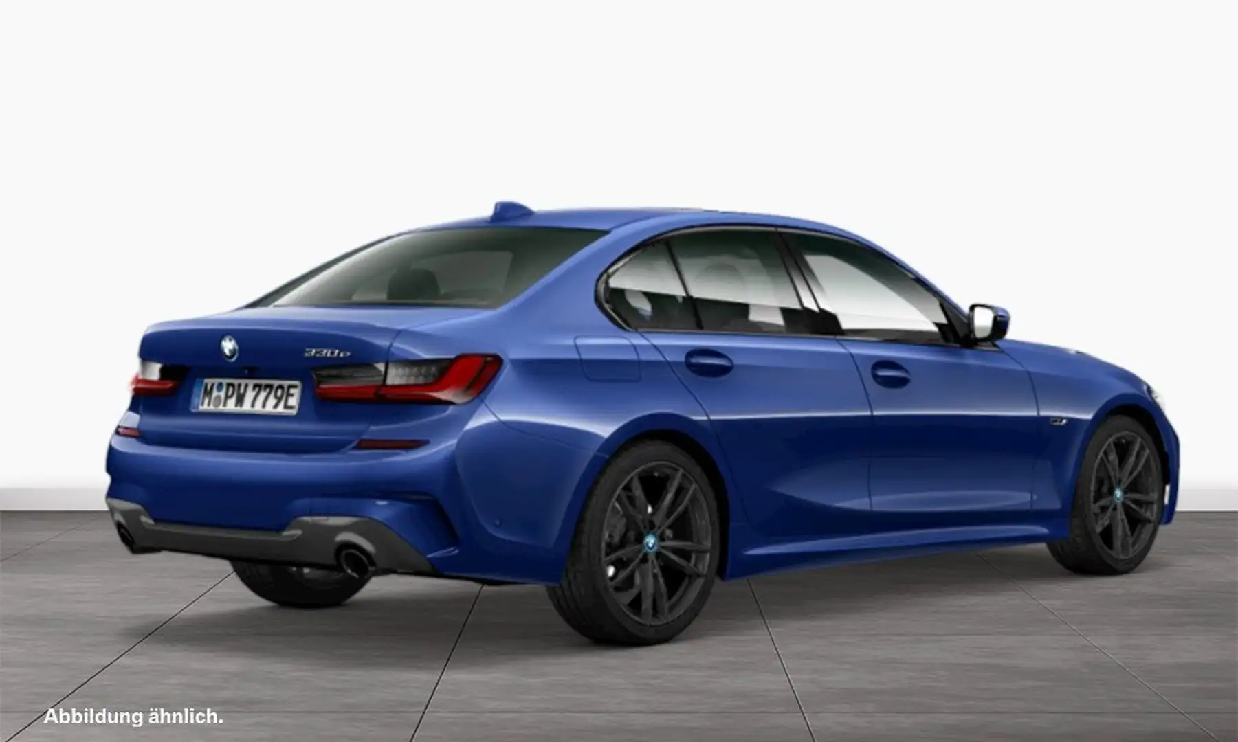 BMW 330 e Limousine M Sport HiFi DAB WLAN GSD Shz Blau - 2