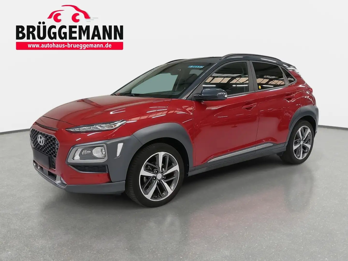 Hyundai KONA KONA 1.0 T-GDI PREMIUM 2WD NAVI LED KLIMAAUTO HUD Rot - 1