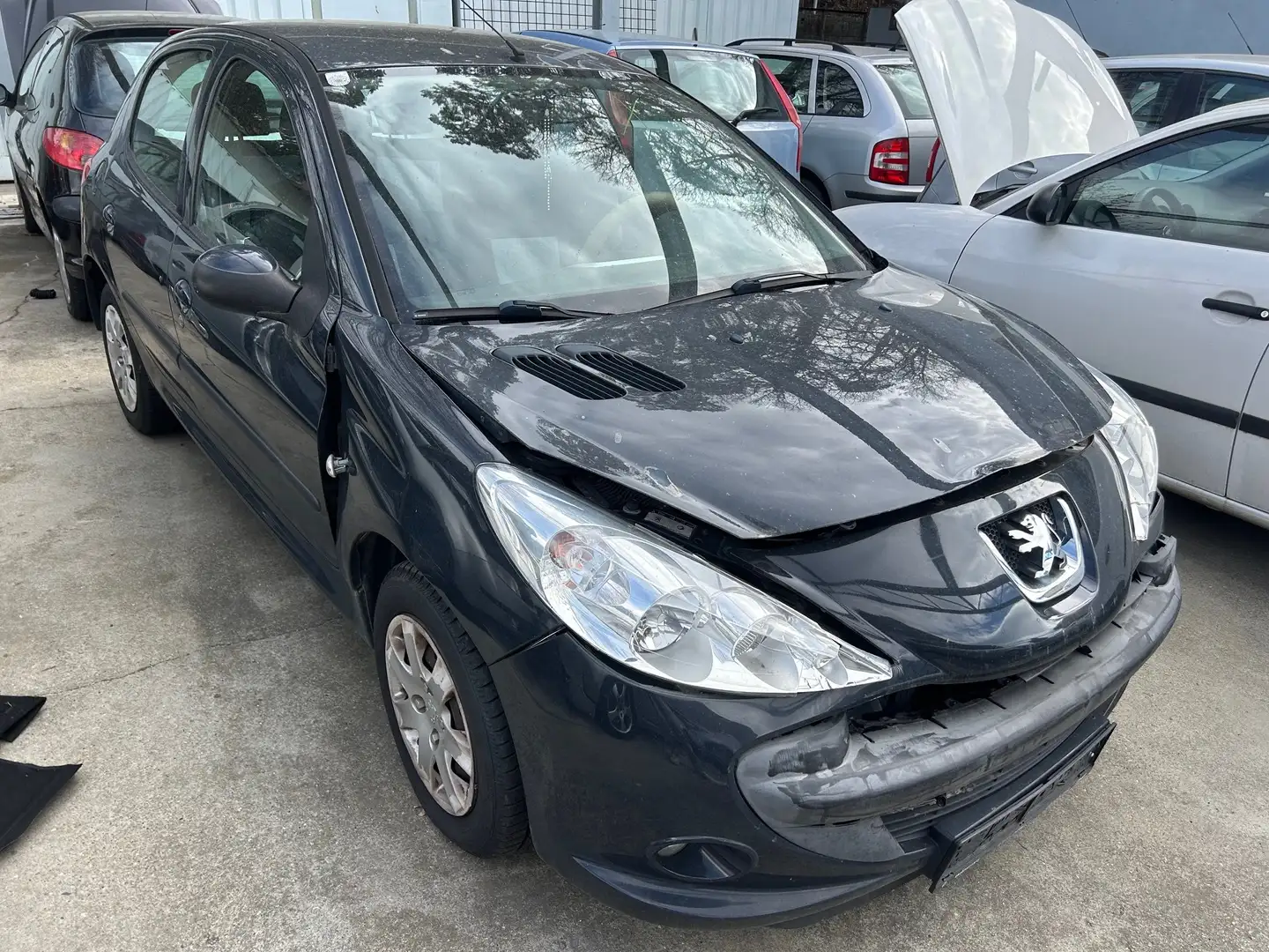 Peugeot 206 Basis Grau - 1