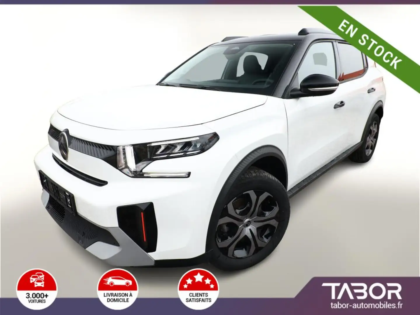 Citroen C3 Aircross MHEV 145 eDSC6 PLUS Cam HUD Blanc - 1