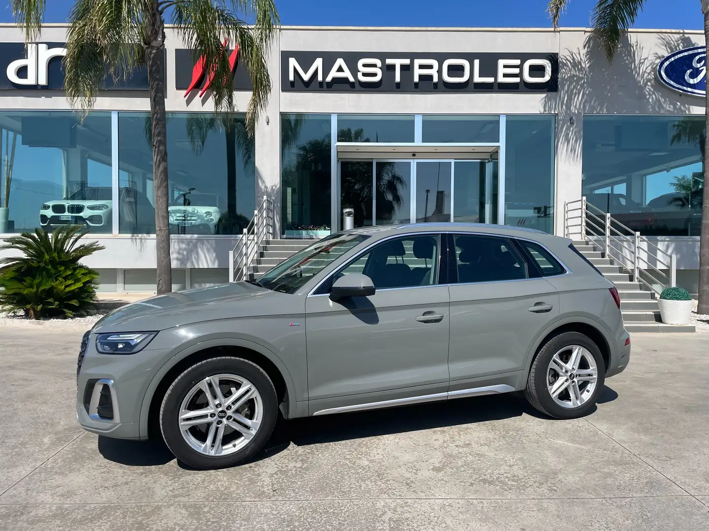 Audi Q5 Q5 35 2.0 tdi mhev 12V S line s-tronic, Km Certifi Argento - 2