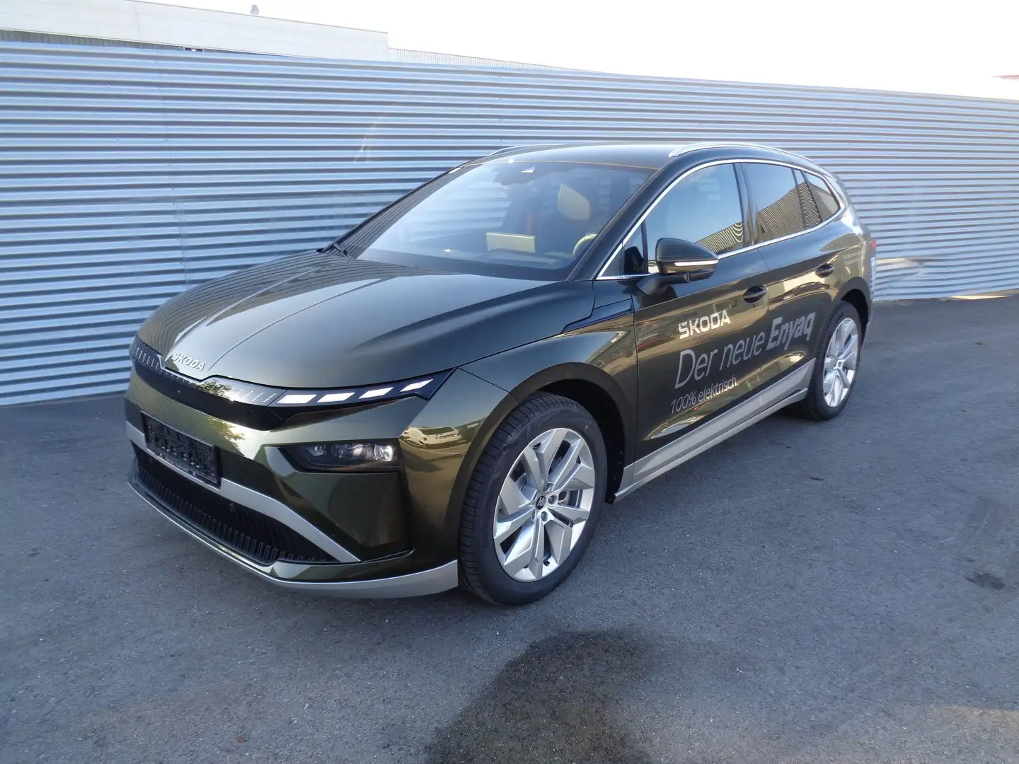 Skoda Enyaq 85 Grün - 1
