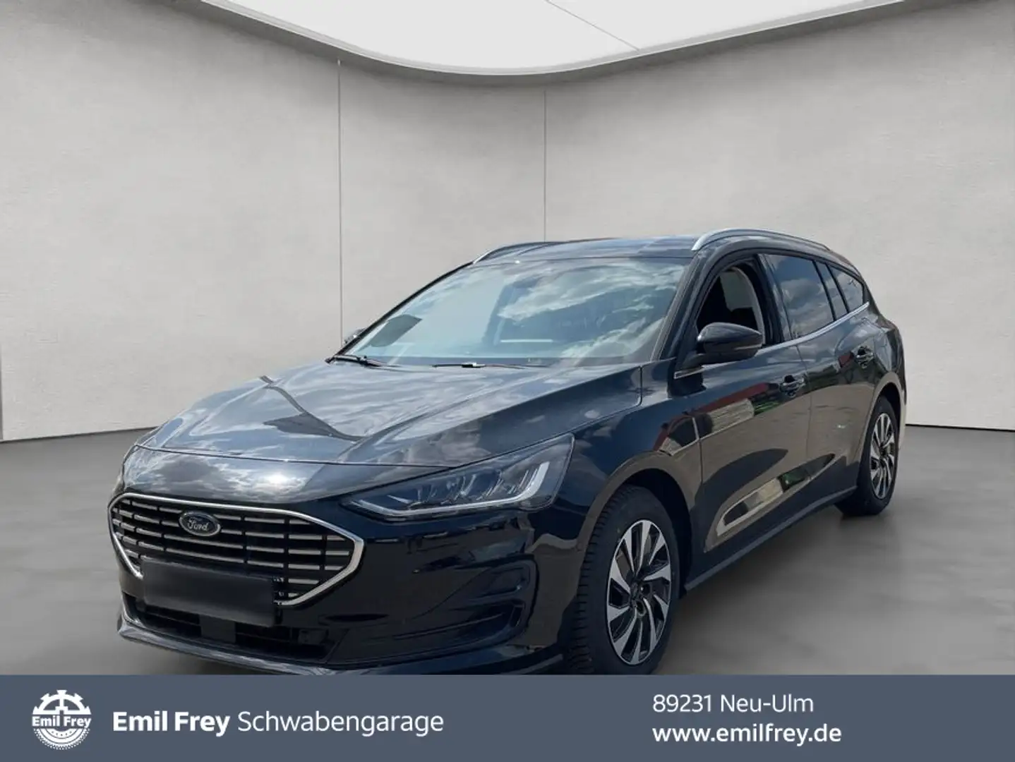 Ford Focus Turnier 1.0 EcoBoost Hybrid TITANIUM EDITION Zwart - 1