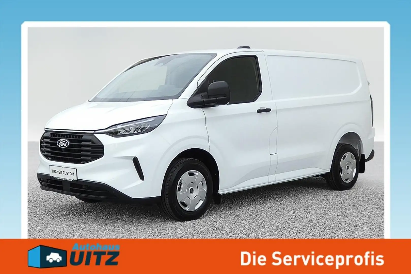 Ford Transit Custom Kasten 300 L1 Trend +LED Blanc - 1