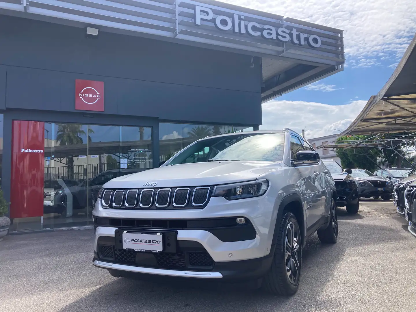 Jeep Compass 1.6 mjt Limited 130cv PELLE FULL-LED TELECAMERA Silber - 1