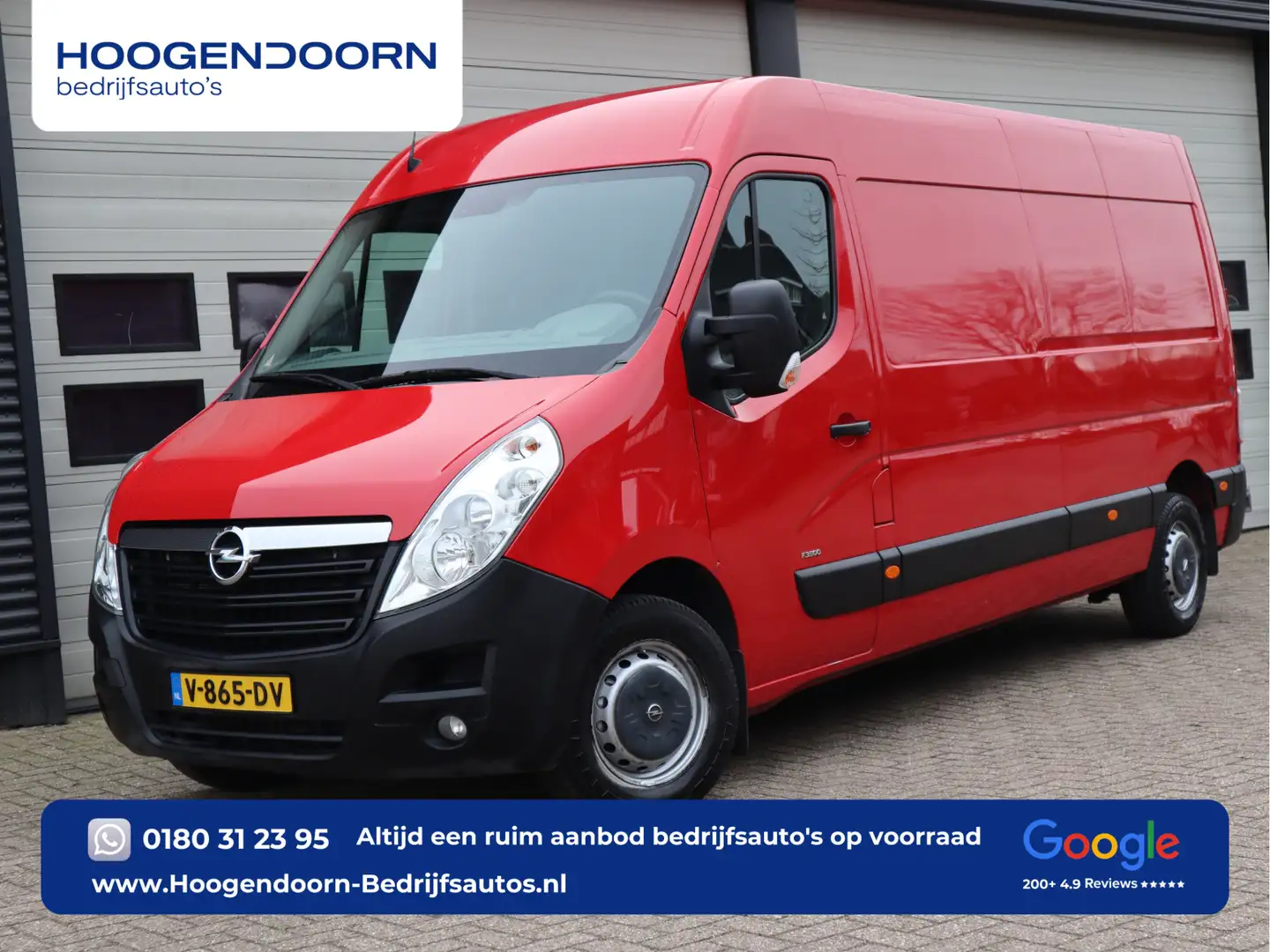 Opel Movano 2.3 CDTI 131pk Euro 6 L3H2 Maxi - 1ste Eigenaar - Rot - 1