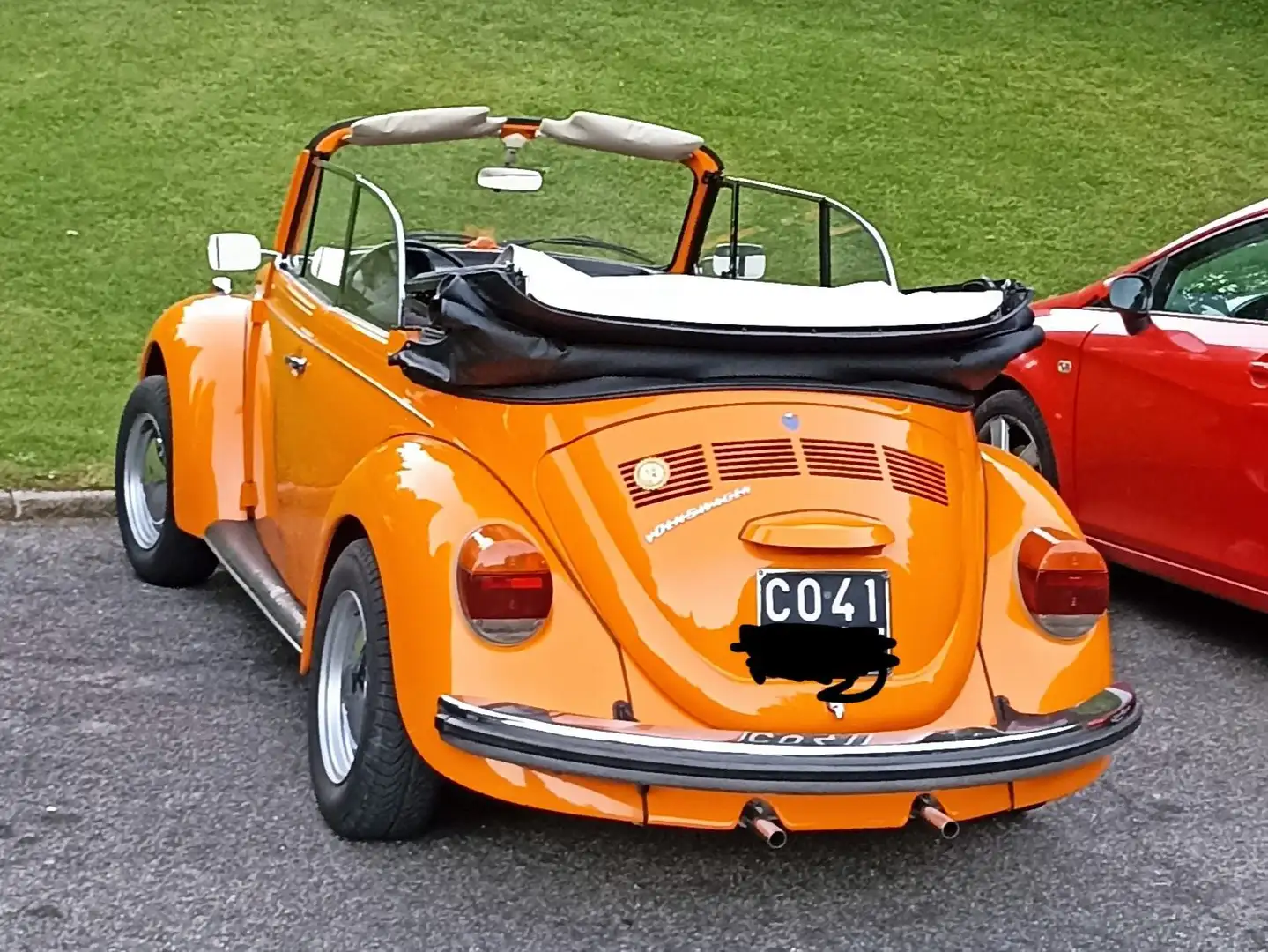 Volkswagen Maggiolino Maggiolone 1303 karman Arancione - 2