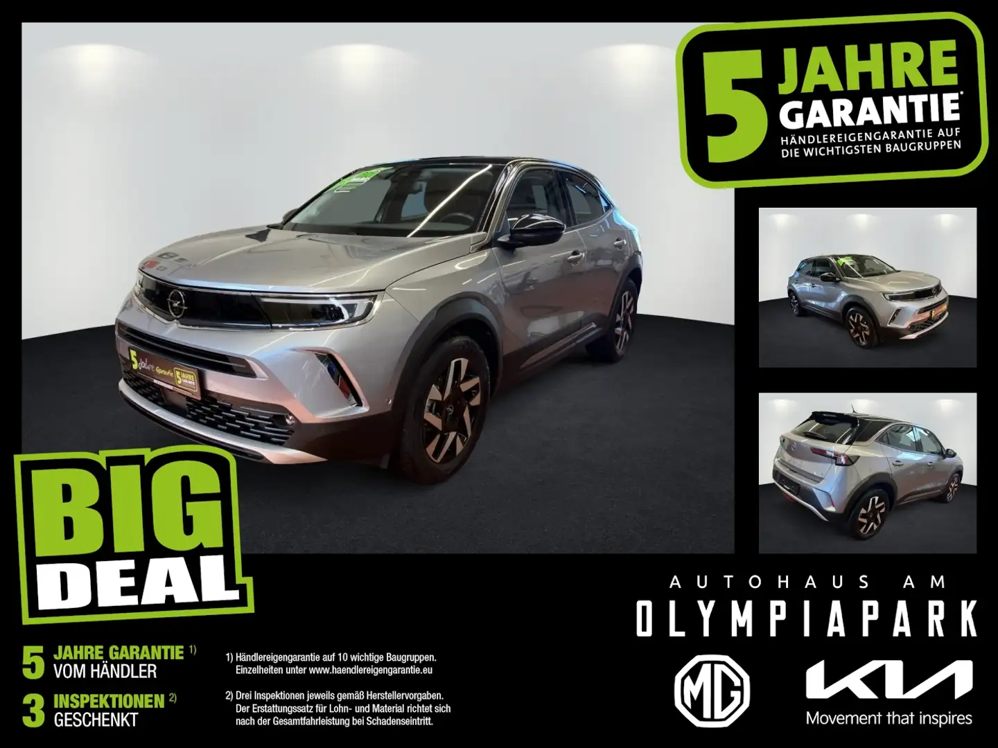 Opel Mokka-E Mokka e Elegance ACC LED SHZ Fernlichtass. Kam. Gris - 1