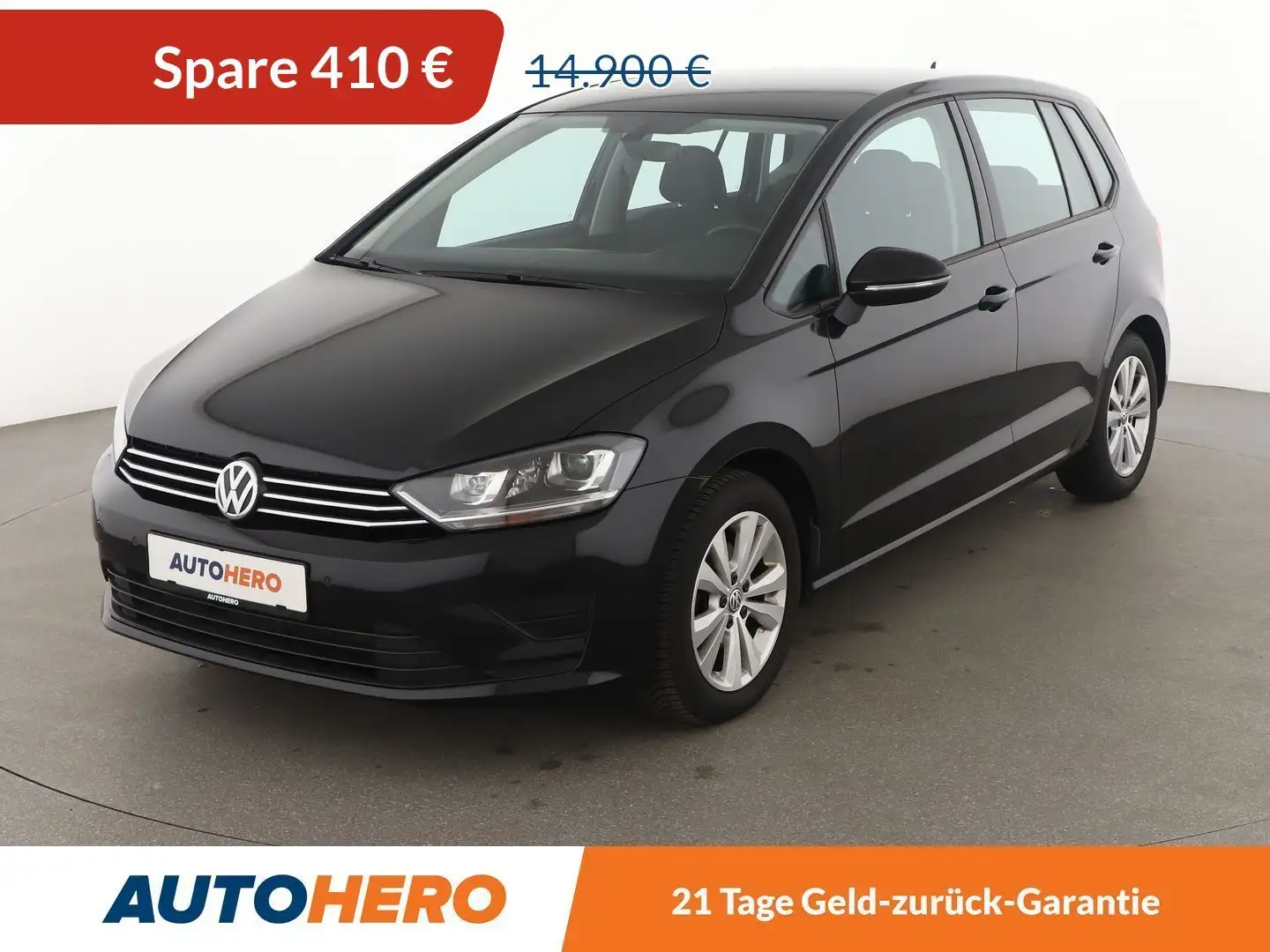Volkswagen Golf Sportsvan 1.4 TSI Comfortline BlueMotion Tech *NAVI*PDC* Schwarz - 1