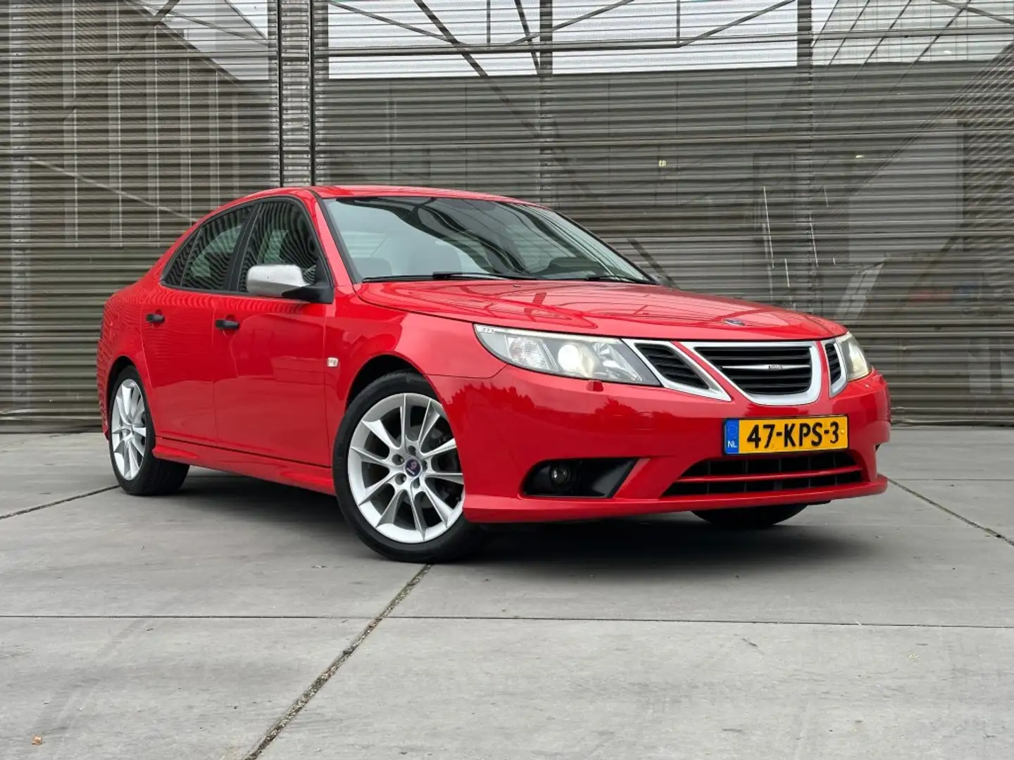 Saab 9-3 1.8T NORDEN AIRCO/LEER/ 18 INCH !! APK 16-9-2026 Rot - 2