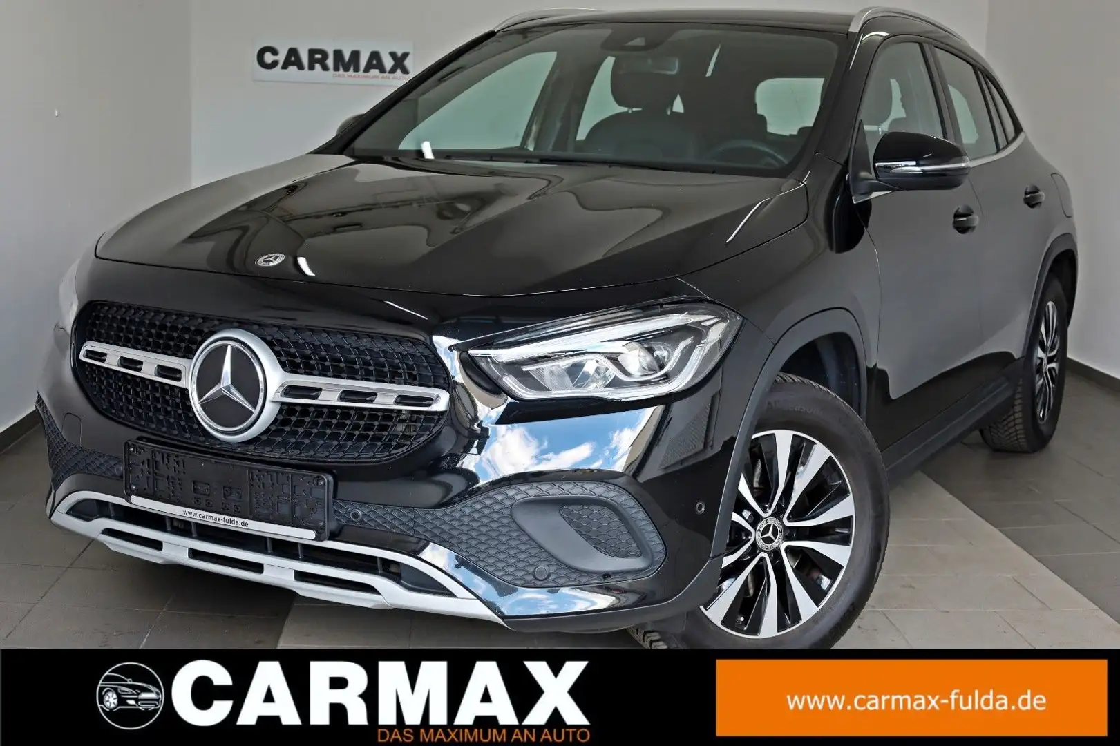 Mercedes-Benz GLA 200 d Style, T.Leder,Navi,LED,SH,Kamera Schwarz - 1