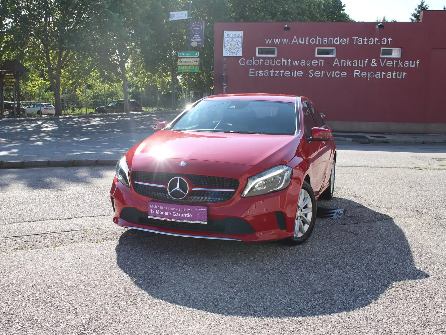 Mercedes-Benz A 200 CDI Style| erst 77.000 km, ab 211 mtl. Rouge - 2