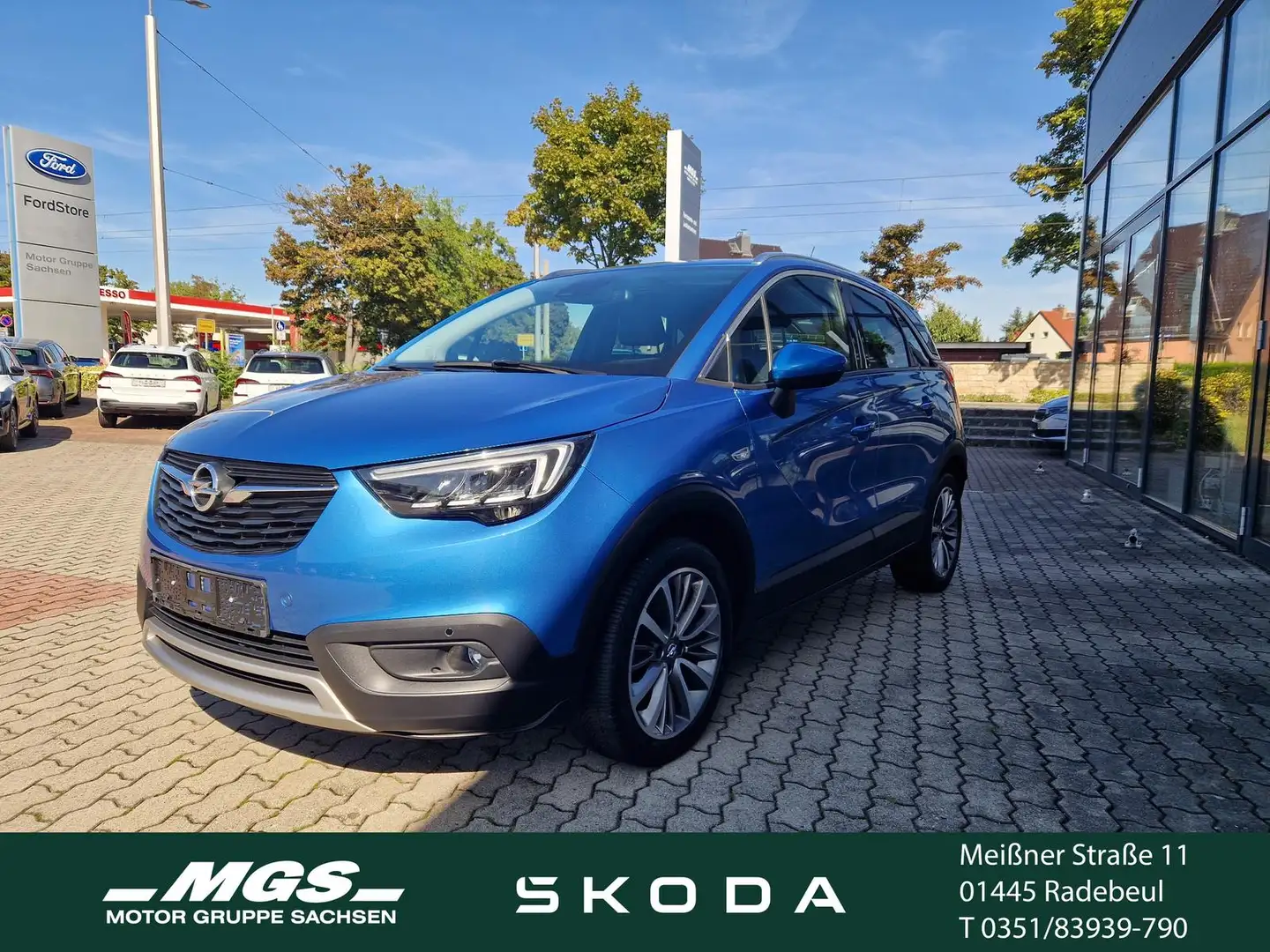 Opel Crossland Innovation Blau - 1