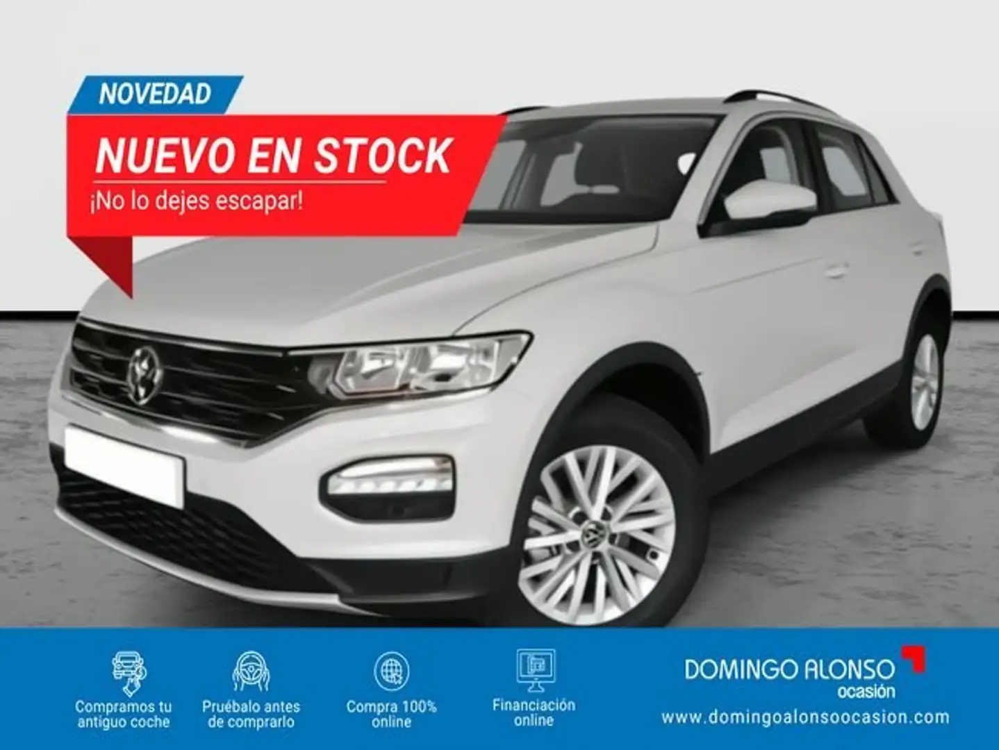 Volkswagen T-Roc Nuevo  Connect 1.0 TSI 81 kW (110CV) SG6 (A113CX32 Blanco - 1
