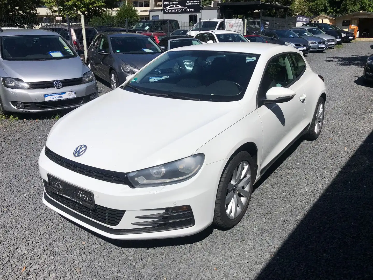 Volkswagen Scirocco Basis BMT/Start-Stopp/Navi/PDC Blanc - 1