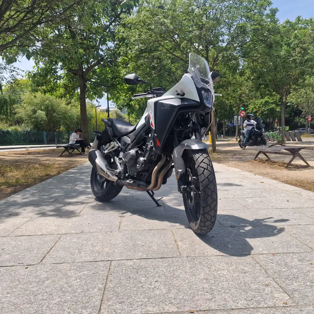 Honda NX 500 Blanc - 1