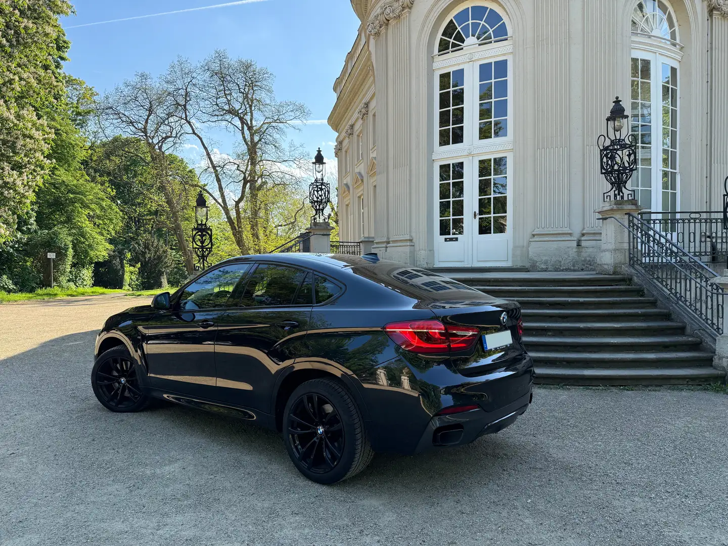 BMW X6 M X6 Diesel M50d Standheizung, Head-Up, VOLL Noir - 1