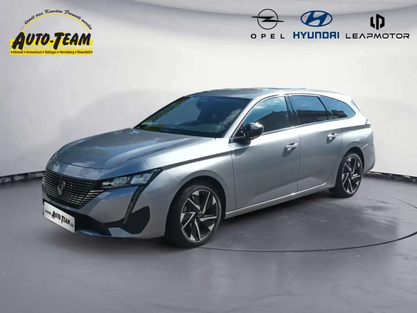 Peugeot 308 SW BlueHDi 130 EAT8 Allure Pack Gris - 1