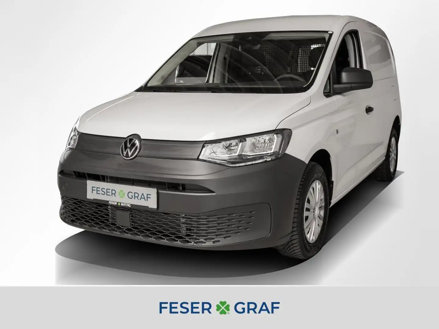 Volkswagen Caddy Cargo 2.0TDI Klima/Holzboden/SitzHz Blanco - 1