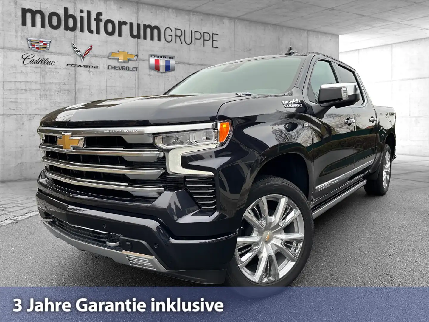 Chevrolet Silverado High Country 3.0 Duramax 22" LED Grau - 1