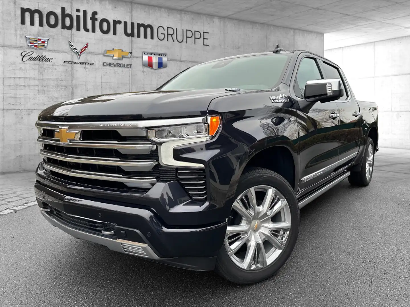 Chevrolet Silverado High Country 3.0 Duramax 22" LED Grau - 1