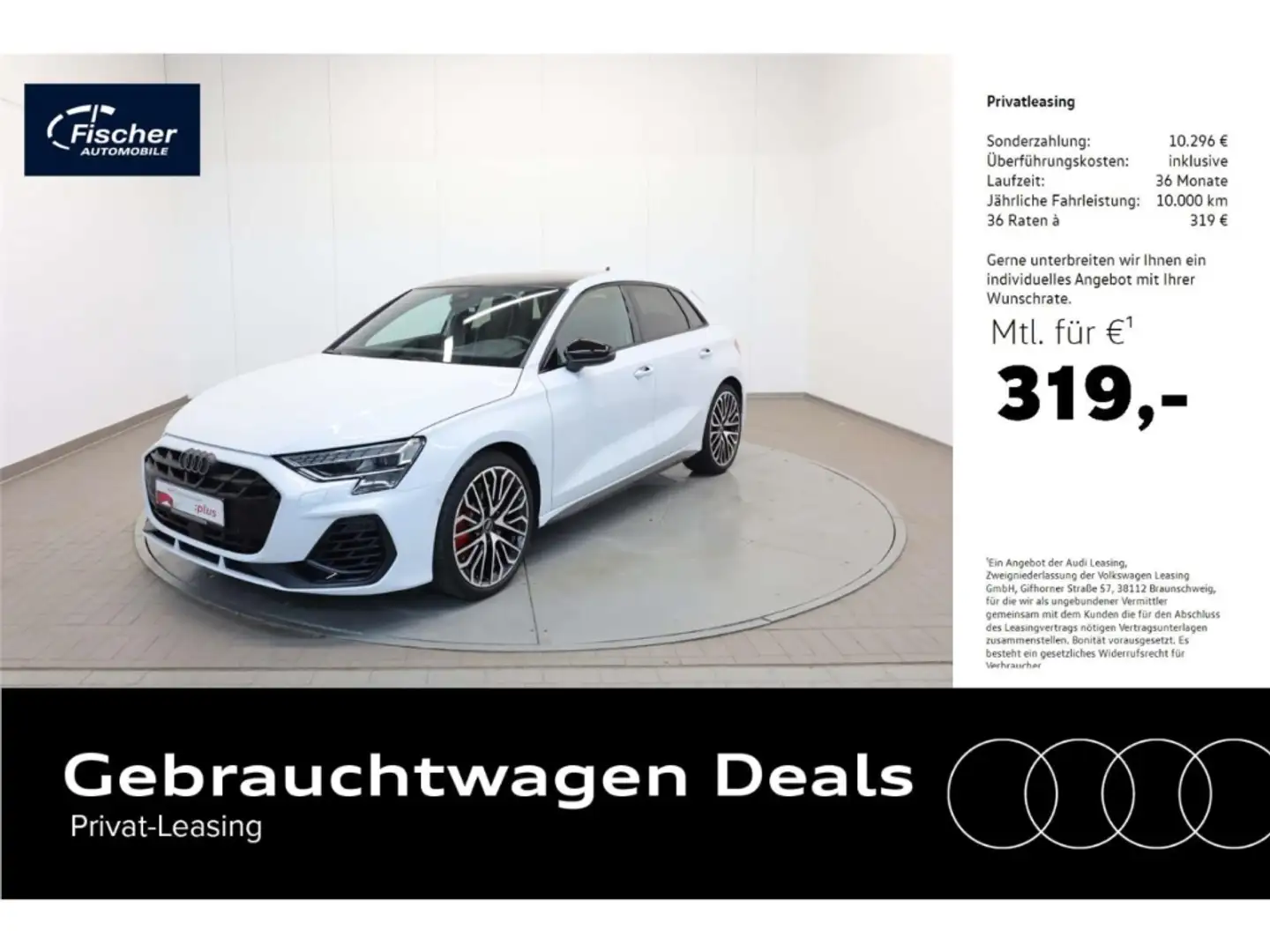 Audi S3 Sportback TFSI quattro Weiß - 1