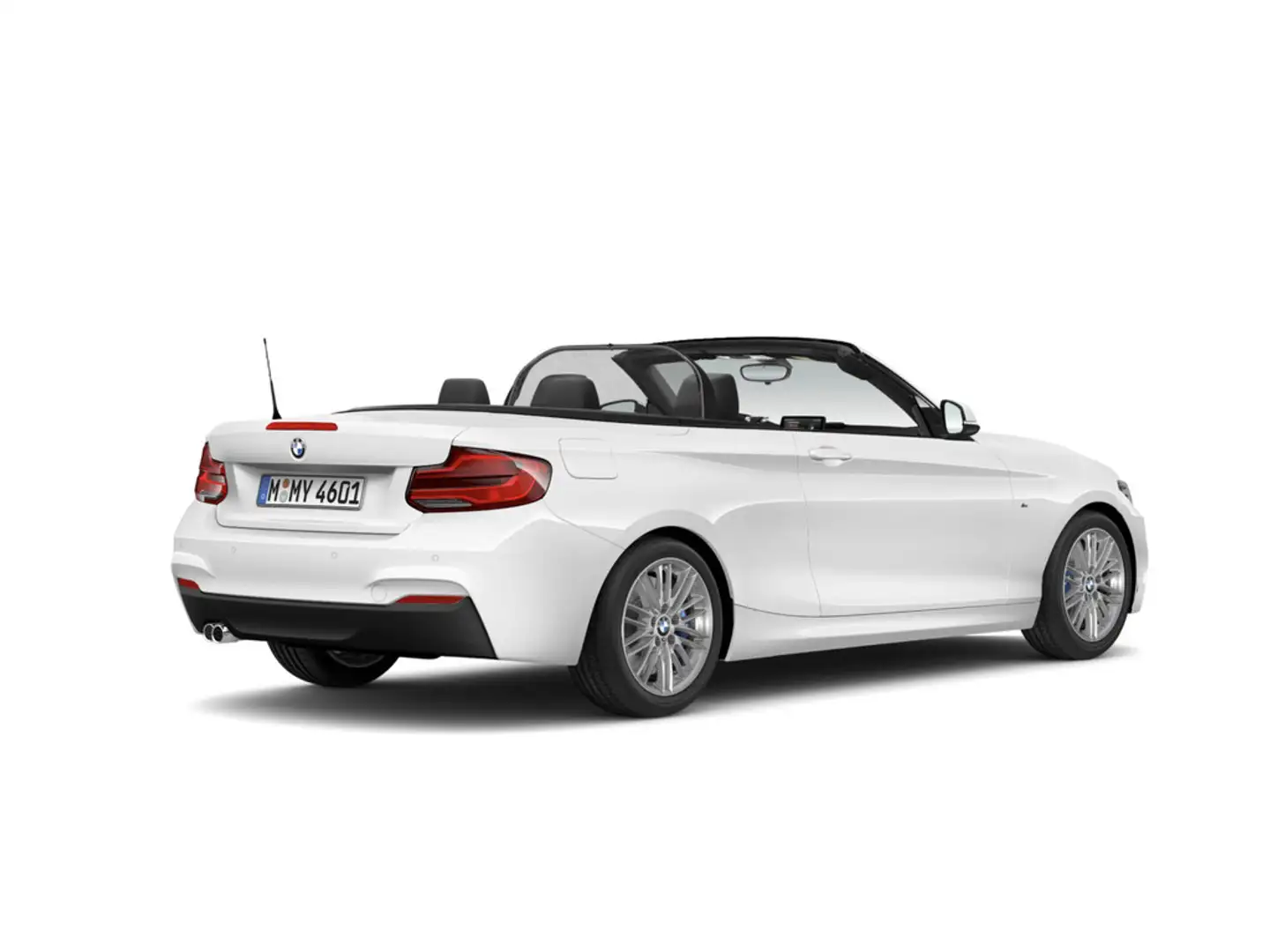 BMW 220 i Cabrio M-Sport FACEL. LED W-LAN NAVI H/K Blanco - 2