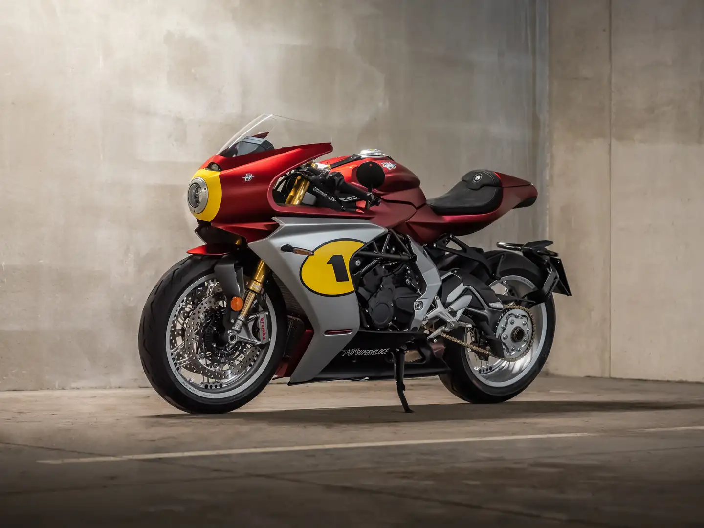MV Agusta Superveloce 800 Ago (Limited edition 283/311) Rood - 1