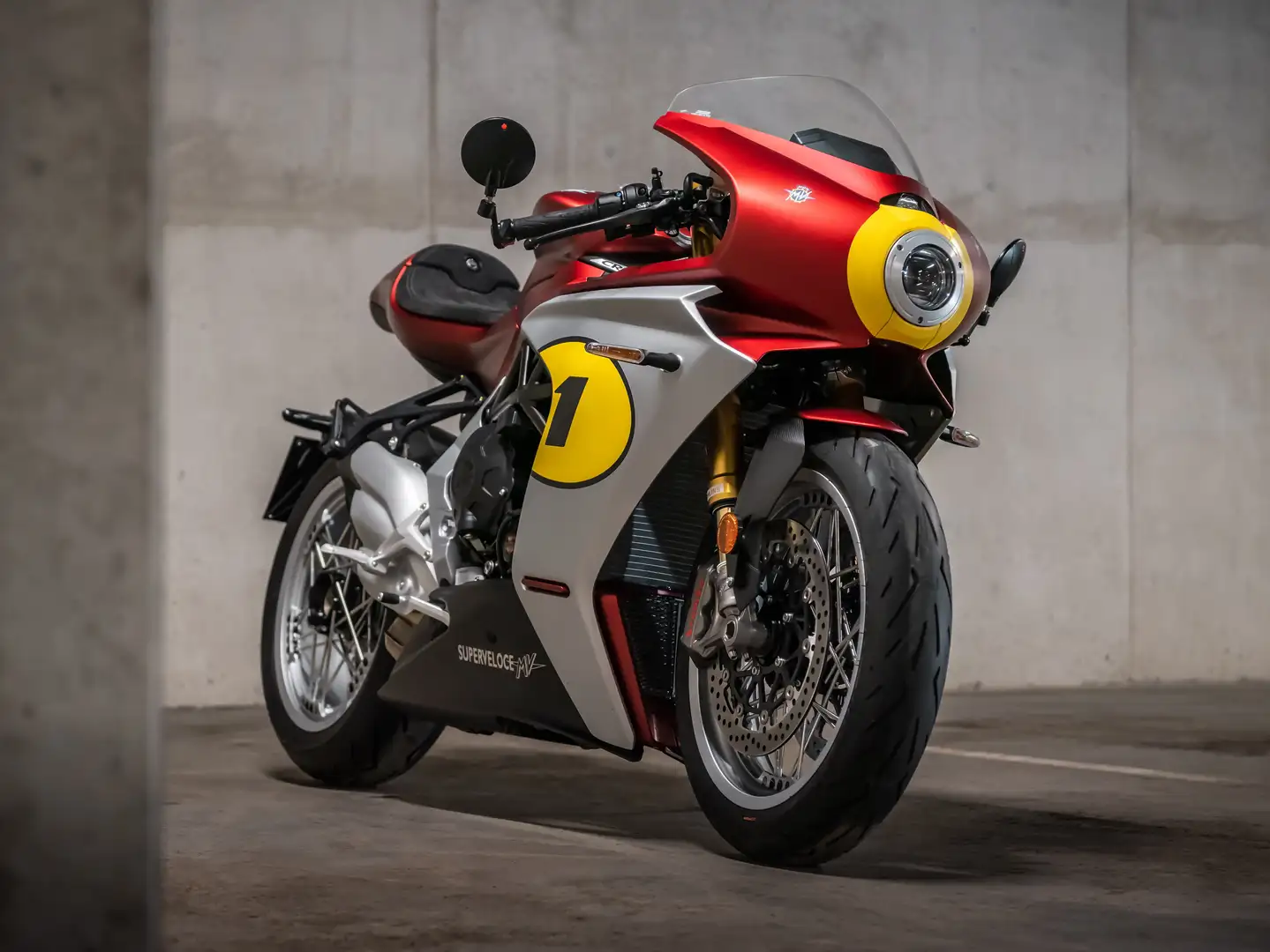 MV Agusta Superveloce 800 Ago (Limited edition 283/311) Rood - 2