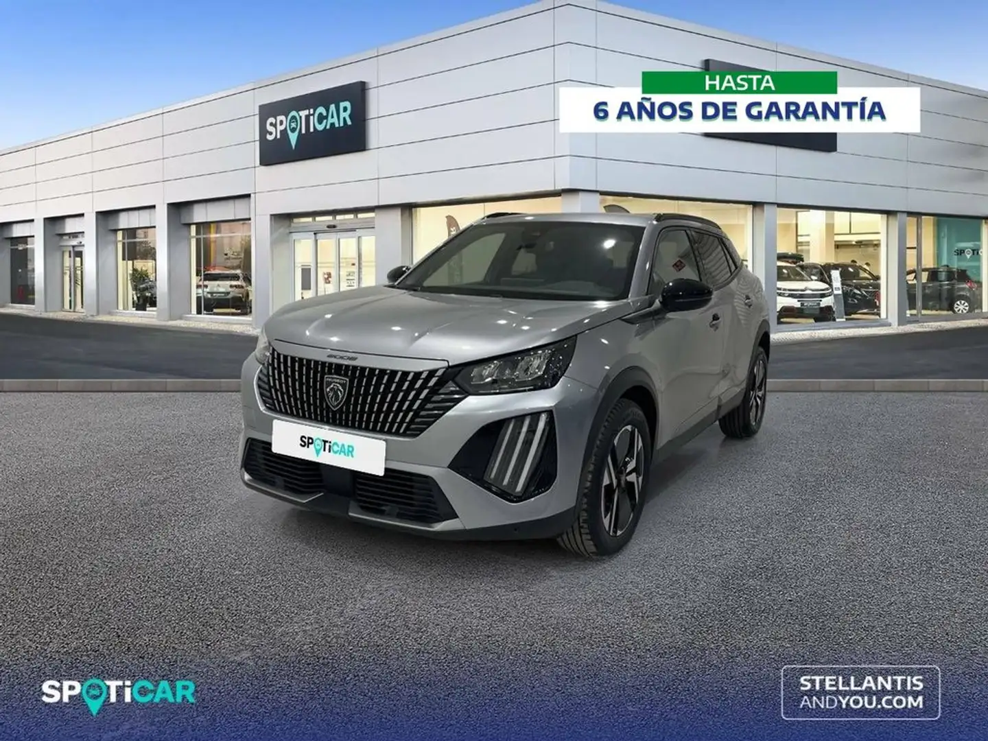 Peugeot 2008 1.2 PureTech S&S Allure 100 Gris - 1
