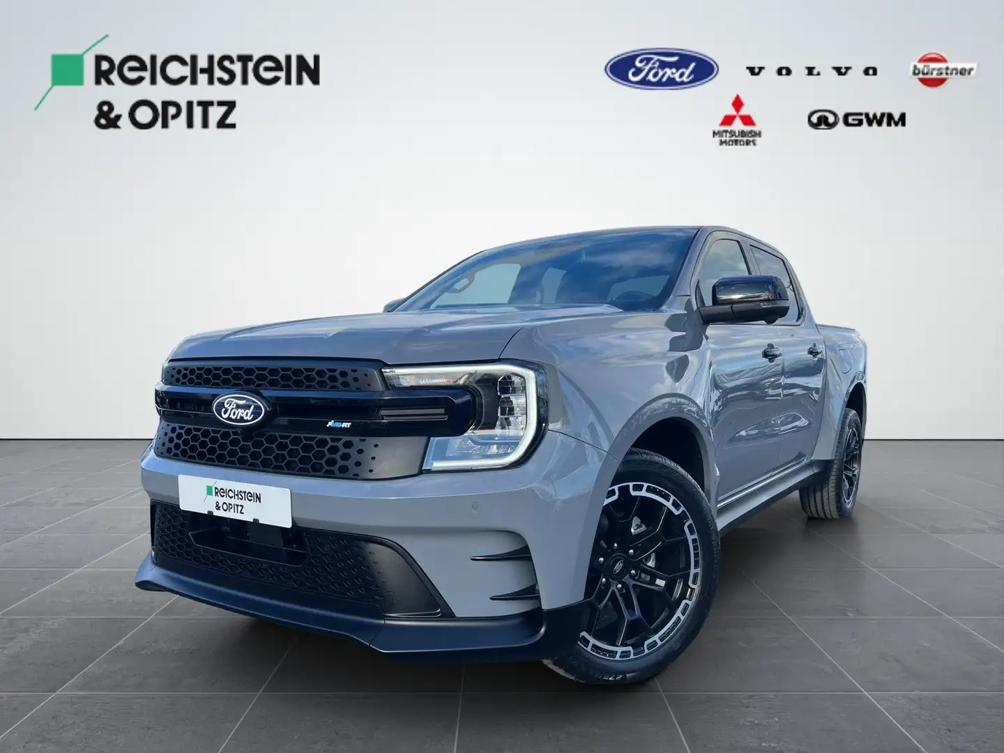 Ford Ranger Wildtrak MS-RT 3.0l Doka e-4WD Grau - 1